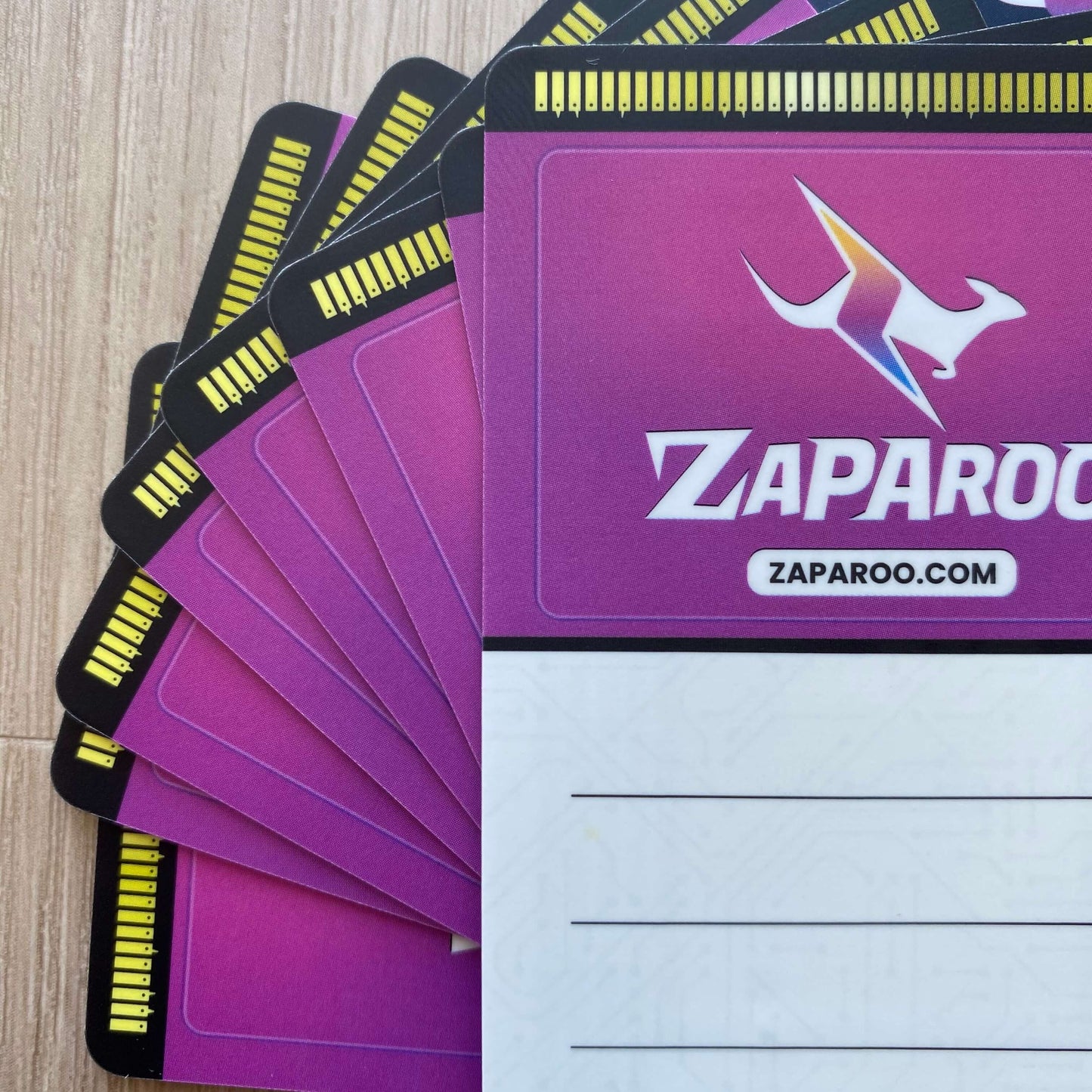 Close up of Funtastic Atomic cards