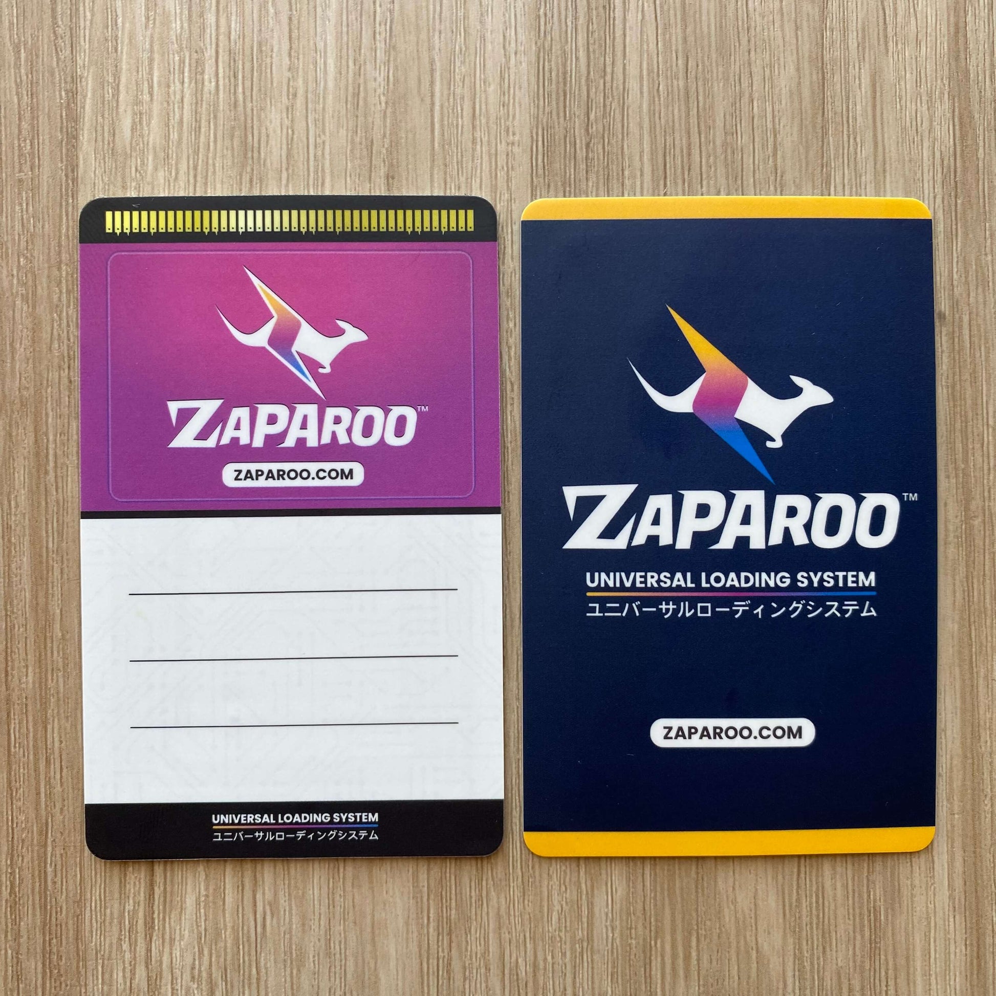 Front and back of Funtastic Atomic card